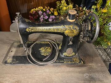 Macchina cucire singer f8231855 vintage + tavolo