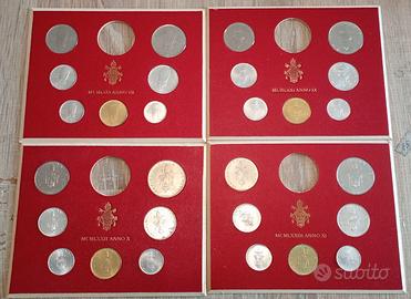 #1933 - Quattro cartoncini VATICANO Paolo VI