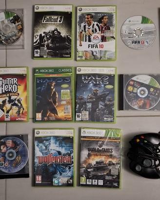 collezione giochi videogame Microsoft X-box 360