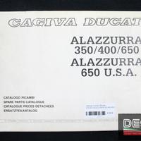 catalogo ricambi ufficiale CAGIVA ALAZZURRA 350 40