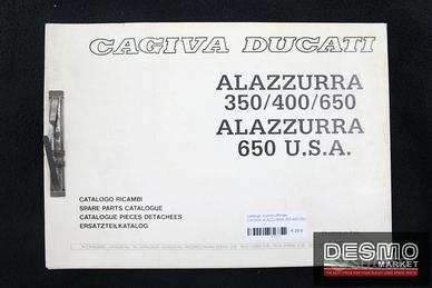 catalogo ricambi ufficiale CAGIVA ALAZZURRA 350 40