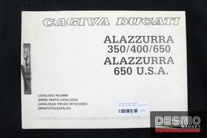 catalogo ricambi ufficiale CAGIVA ALAZZURRA 350 40