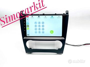 Car Tablet Mercedes W203 W209 CarPlay