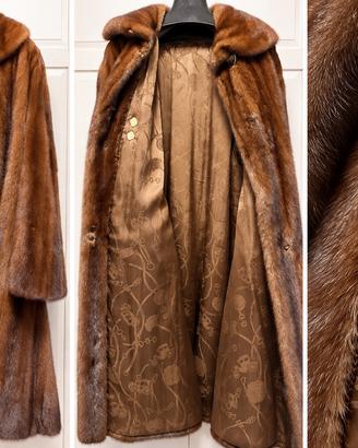 Pelliccia visone maschio lunga - vintage 1996