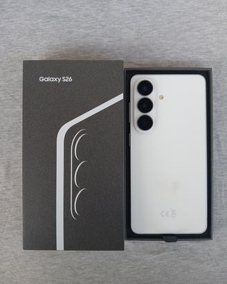Samsung Galaxy s26/256gb bianco