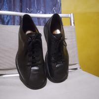 Flexa uomo nere in pelle – Made in Italy