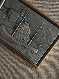 Quadro vintage Ottaviani in argento