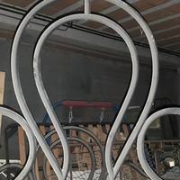 TESTATA LETTO IN FERRO NERO