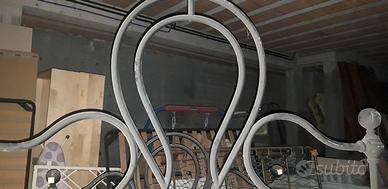 TESTATA LETTO IN FERRO NERO