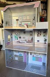 Casa delle bambole Teamson Kids in legno – 3 piani