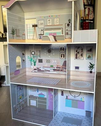 Casa delle bambole Teamson Kids in legno – 3 piani