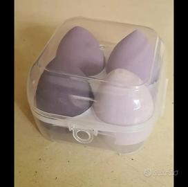scatola trucco 4 spugnette