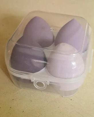 scatola trucco 4 spugnette