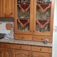Cucina in legno Rovere componibile