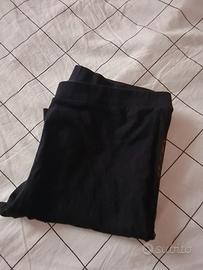 leggins con striscia velata