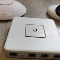 Kit Ubiquiti UniFi – AP AC-LR + USG + Camera + PoE