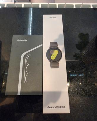 Samsung Galaxy S26 + Samsung Galaxy Watch 7