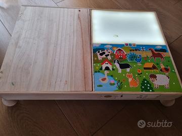 Tavolino multi attività Montessori