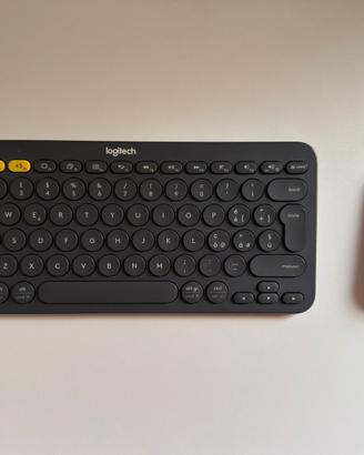 Tastiera Logitech + mouse Hp wireless