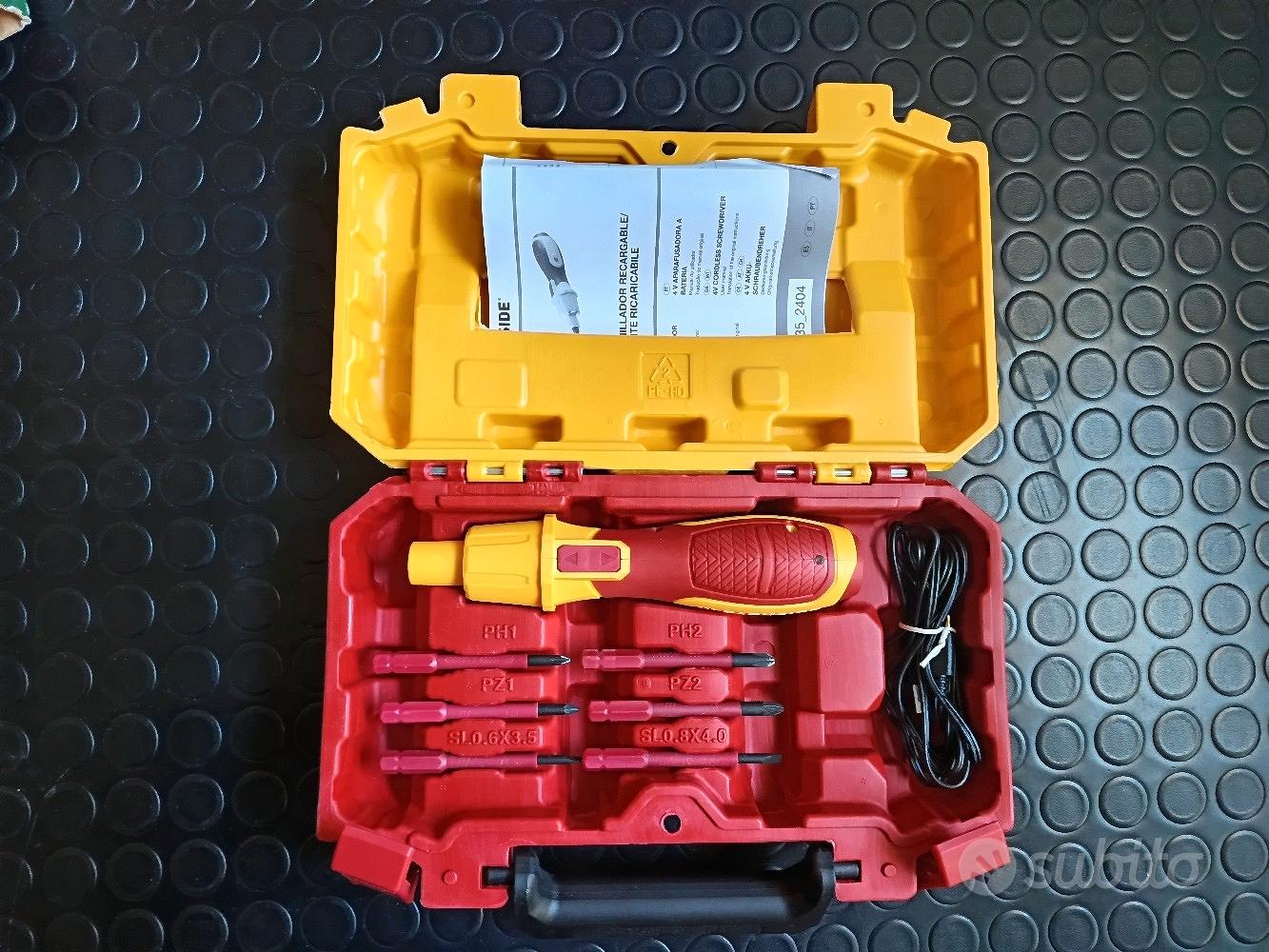 Cacciaviti Isolati 1000V - 2 Pezzi, Testa Piatta Magnetica - CR-V, 3mm E 5mm X 75mm - Per Elettricisti - Foto 5