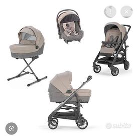 trio Trilogy city Inglesina con base huggy isofix