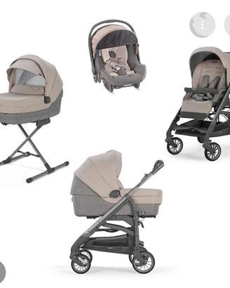 trio Trilogy city Inglesina con base huggy isofix
