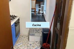 OSTIA MONOLOCALE ARREDATO Con GIARDINO MATTONATO