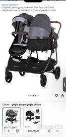 Passeggino per fratelli