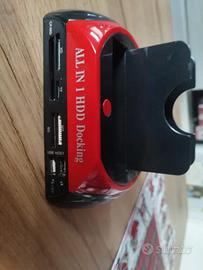 Docking station multifunzione per HDD.