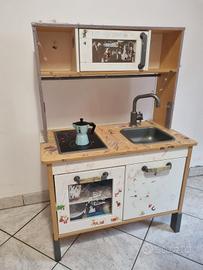 cucina in legno per bimbi