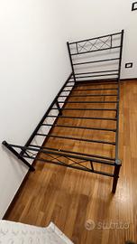 struttura letto singolo come nuova 