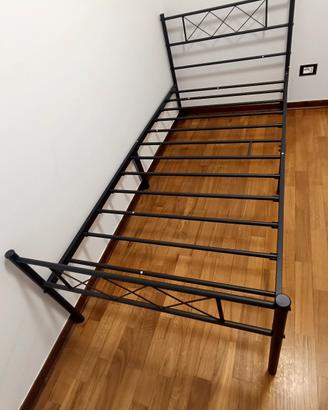 struttura letto singolo come nuova 