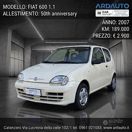 Fiat 600 1.1 50th Anniversary climatizzata