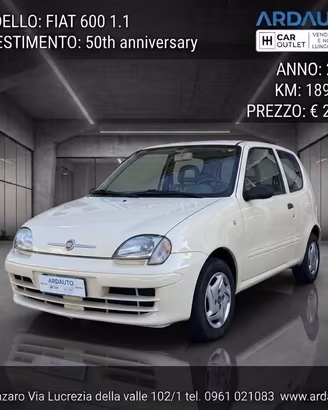 Fiat 600 1.1 50th Anniversary climatizzata