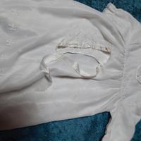 vestitino da battesimo in voile