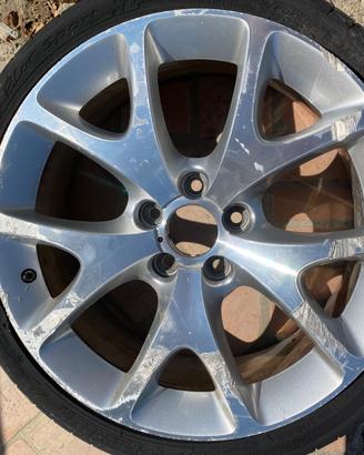 4 cerchi in lega 18 “originali opel corsa d opc