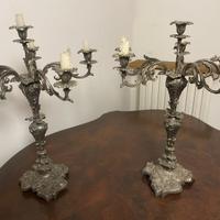 Set di 5 Candelieri Sheffield a 5 fiamme