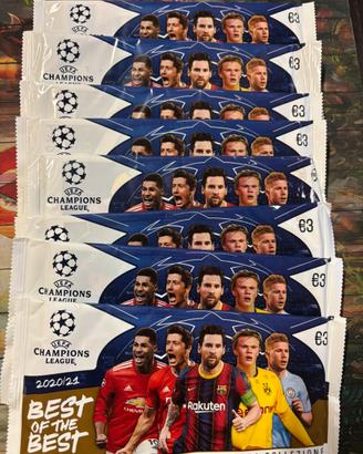 Lotto 8x Bustine Topps Best of the Best 2020/21