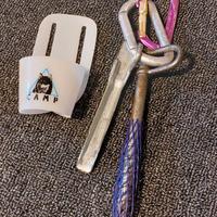 Chiodi roccia ghiaccio moschettoni vintage 5 pz..