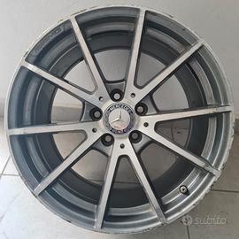 1 cerchio lega mercedes classe c amg r18 ls555