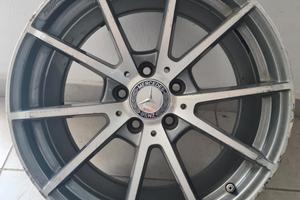 1 cerchio lega mercedes classe c amg r18 ls555