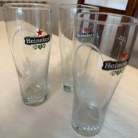 3 bicchieri da birra Heineken