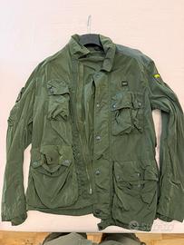 Blauer USA Field Jacket Garment Dyed Verde