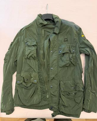 Blauer USA Field Jacket Garment Dyed Verde