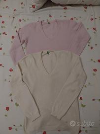 Due maglioncini 100%lana