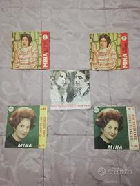 Collezione Mina 5 Dischi vinile 45 Giri 
