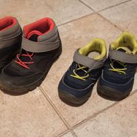 scarpe sportive bambino e bambina 