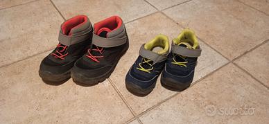 scarpe sportive bambino e bambina 