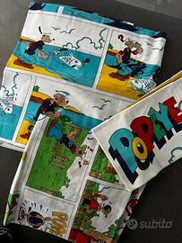 Set lettino fumetto Braccio di ferro Popeye vintag