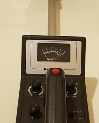 Metal detector vintage mai utilizzato 